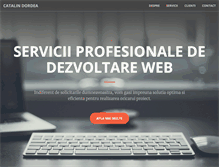 Tablet Screenshot of catalin.dordea.ro